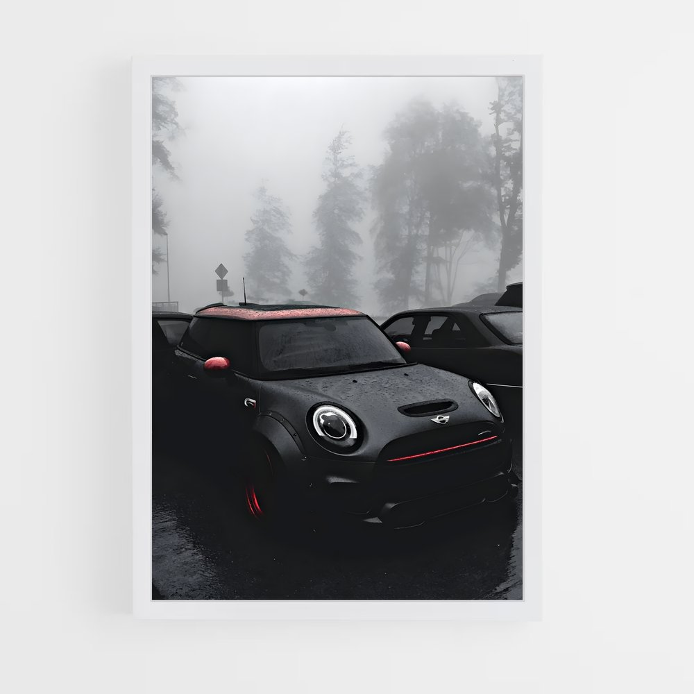 Poster Noir et Pluie – affiche Mini (vue 3)